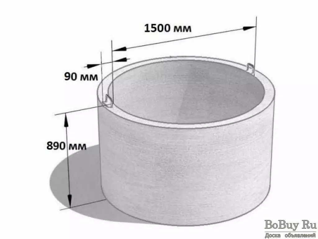 Кольцо стеновое вес. Кольца ЖБИ КС 10-9. Кольцо железобетонное КС 15-9. Кольцо колодца КС 10-9 размер. Кольцо для колодца КС 15-9.